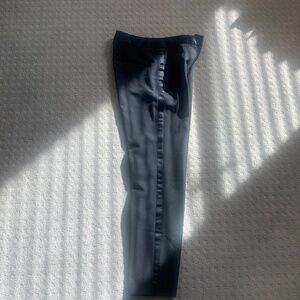 Black Tuxedo Capri Pant